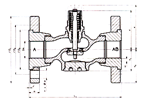 РегулирующиЙ клапан тип RV 111 с электромеханическим приводом ТИП ANT 5