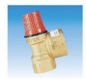 Клапан предохранительный SVH для систем отопления (красная крышка)