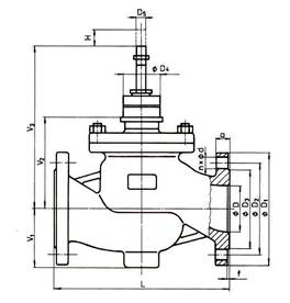 Регулирующие клапаны Тип RV212, RV222, RV232 с электромеханическими приводами
